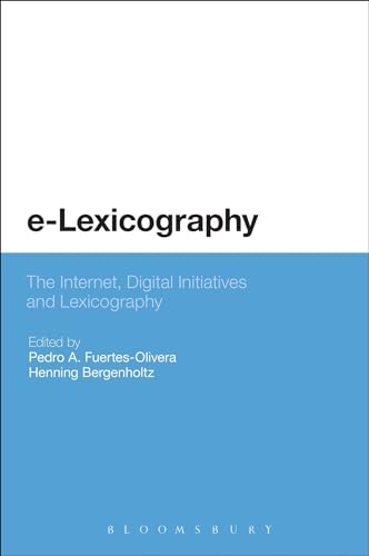 Imagen de archivo de e-Lexicography: The Internet, Digital Initiatives and Lexicography a la venta por HPB-Red