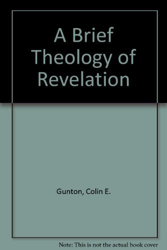 9780567292933: A Brief Theology of Revelation