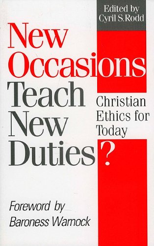 Beispielbild fr New Occasions Teach New Duties? zum Verkauf von Better World Books