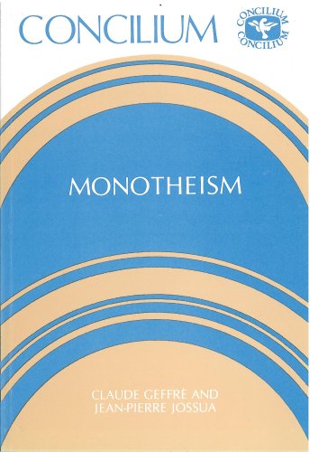 Beispielbild fr Monotheism zum Verkauf von Better World Books Ltd