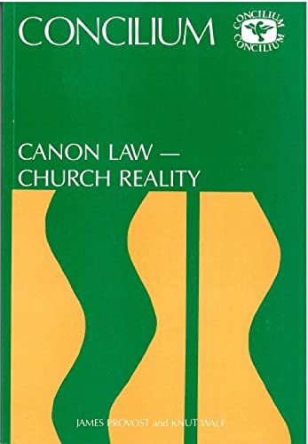 Imagen de archivo de Canon Law: Church Reality ("Concilium" S.) a la venta por Revaluation Books