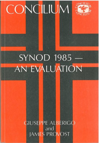 Beispielbild fr Synod 1985 Vol. 188 : An Evaluation zum Verkauf von Better World Books