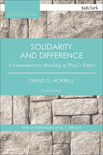 Imagen de archivo de Solidarity and Difference: A Contemporary Reading of Paul's Ethics (T&T Clark Cornerstones) a la venta por Books Unplugged