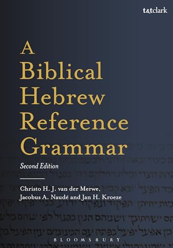 Imagen de archivo de A Biblical Hebrew Reference Grammar a la venta por Blackwell's