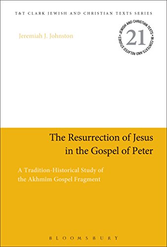 Imagen de archivo de The Resurrection of Jesus in the Gospel of Peter: A Tradition-Historical Study of the Akhmim Gospel Fragment a la venta por St Philip's Books, P.B.F.A., B.A.