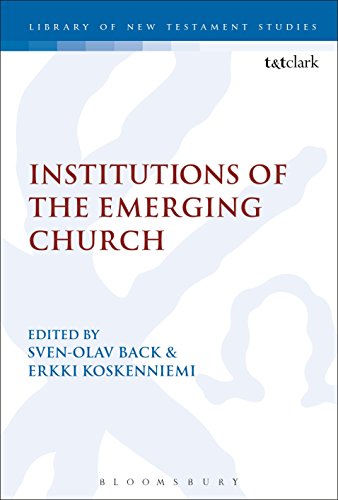 Imagen de archivo de Institutions of the Emerging Church a la venta por Chiron Media
