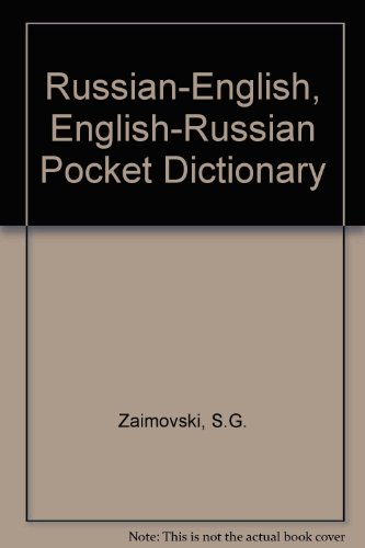 Imagen de archivo de Russian-English Dictionary of the Mathematical Sciences a la venta por Dunaway Books