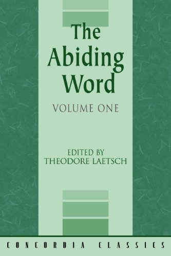 9780570033127: The Abiding Word: 1