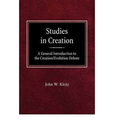 Imagen de archivo de Studies in Creation a la venta por BookHolders