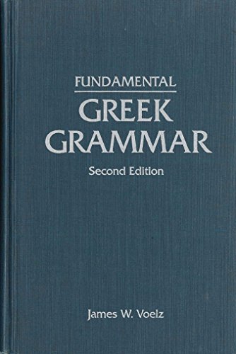 Beispielbild fr Fundamental Greek Grammar zum Verkauf von BooksRun