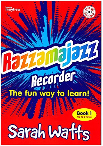 Stock image for Razzamajazz Recorder - Book 1 (with CD) Revised Edition, Sarah Watts for sale by WorldofBooks