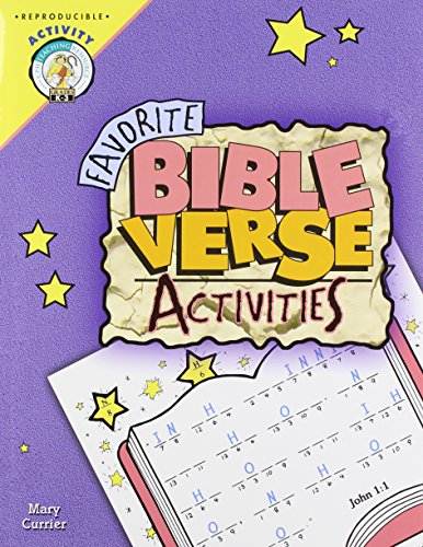 Beispielbild fr Favorite Bible Verse Activities zum Verkauf von Better World Books