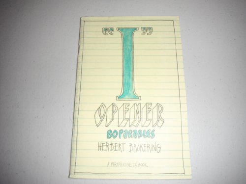 Imagen de archivo de I Opener a la venta por Better World Books