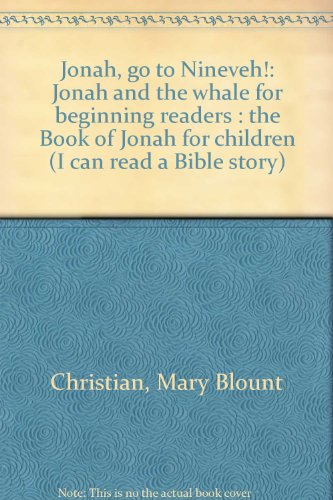 Stock image for IN THE BEGINNING:JONAH From The Great Bible Stories Series for sale by ODDS & ENDS BOOKS