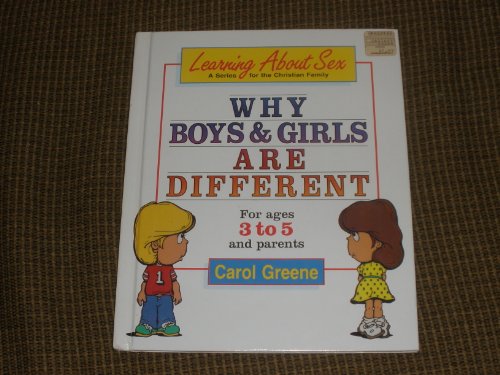 Imagen de archivo de Why Boys & Girls Are Different (Learning about Sex (Hardcover)) a la venta por Half Price Books Inc.