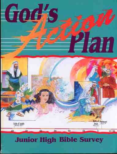 Beispielbild fr God's Action Plan- Student Book (Junior High Bible Survey) zum Verkauf von Bookmans