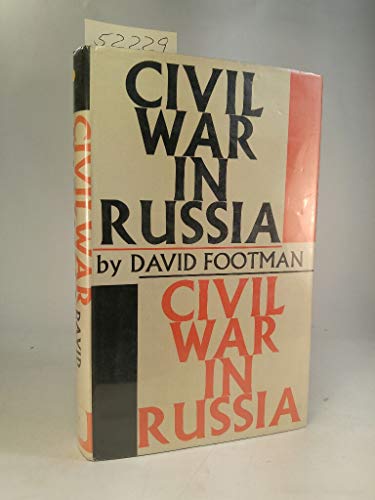 Imagen de archivo de Civil War in Russia a la venta por Librairie Th  la page