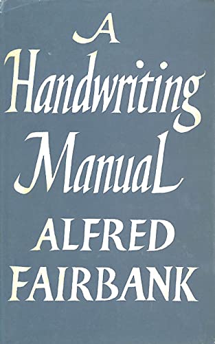 Beispielbild fr A handwriting manual zum Verkauf von ThriftBooks-Dallas