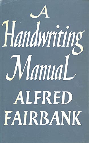 9780571048663: A handwriting manual