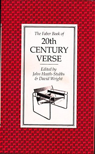 Stock image for The Faber Book of 20th Century Verse for sale by Wonder Book