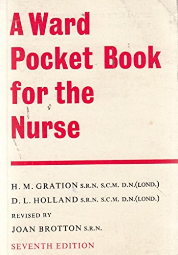 Beispielbild fr Ward Pocket-book for the Nurse zum Verkauf von Newsboy Books