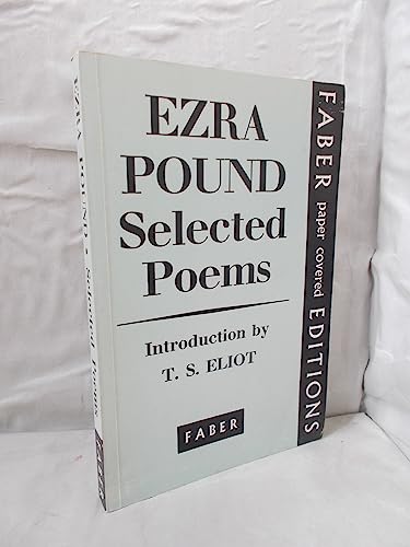 SELECTED POEMS (9780571059478) by Ezra Pound; T. S. Eliot