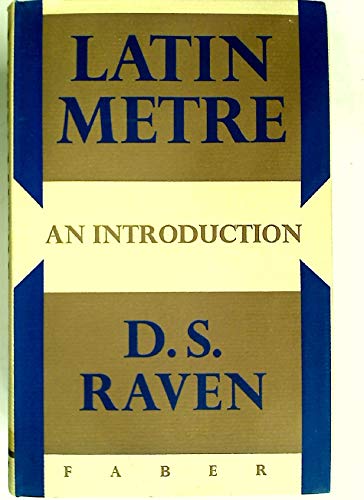 9780571061778: Latin Metre