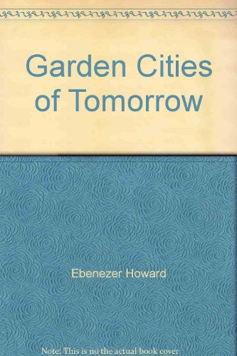 9780571061891: Garden Cities of Tomorrow
