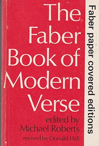 Beispielbild fr Faber Book of Modern Verse zum Verkauf von WorldofBooks