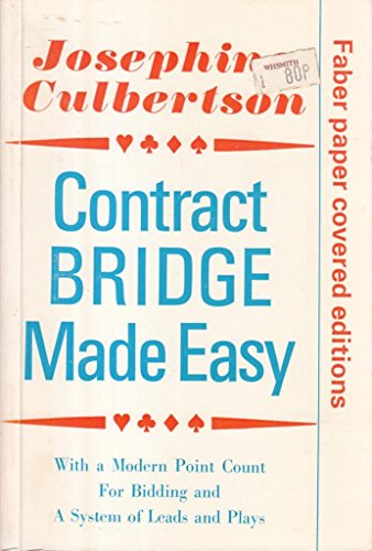 Imagen de archivo de Contract Bridge Made Easy a la venta por Goldstone Books