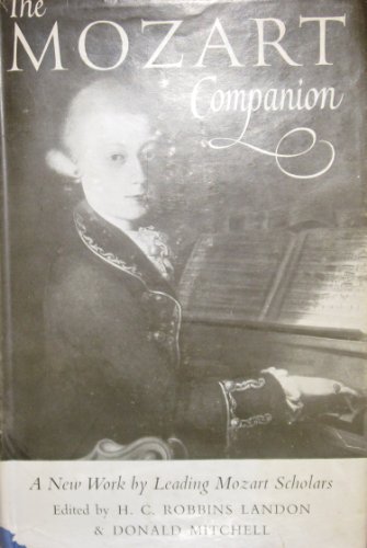 Beispielbild fr The Mozart Companion zum Verkauf von AwesomeBooks