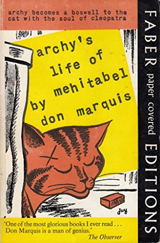 Beispielbild fr Archy'S Life of Mehitabel zum Verkauf von WorldofBooks