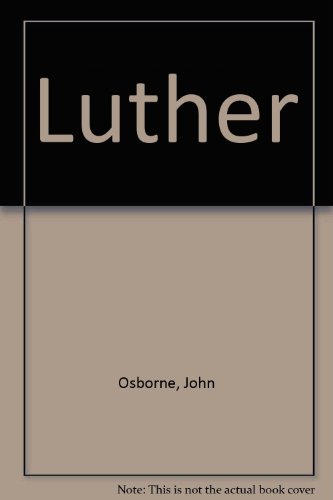 Beispielbild fr Luther zum Verkauf von Anybook.com