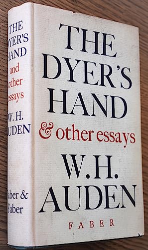 9780571070411: The Dyer's Hand