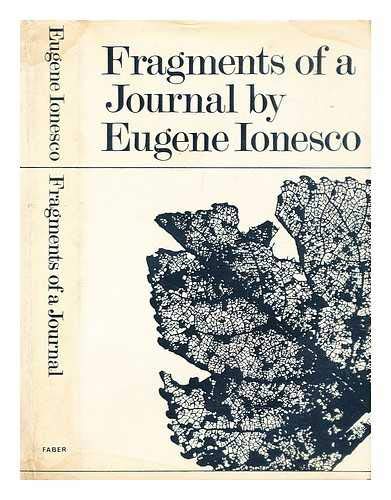 9780571085590: Fragments Of A Journal