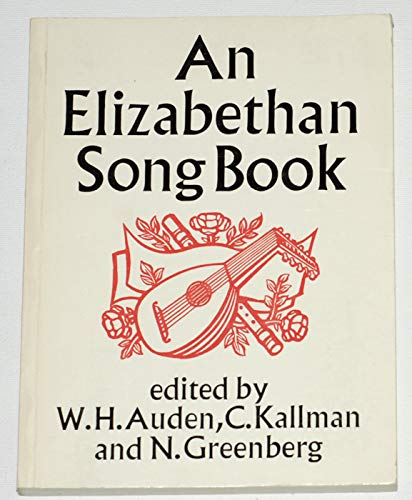 Imagen de archivo de Elizabethan Song Book a la venta por Half Price Books Inc.