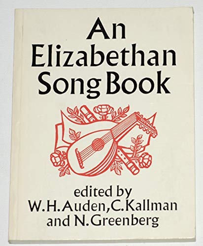 Stock image for Elizabethan Song Book for sale by Schindler-Graf Booksellers