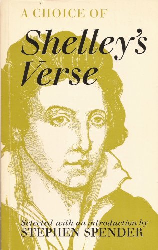 9780571087907: Choice of Shelley's Verse