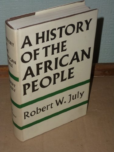 Stock image for A History of the African People for sale by Better World Books