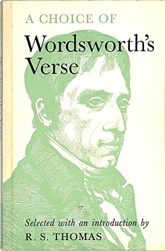 9780571092581: A Choice of Wordsworth's Verse