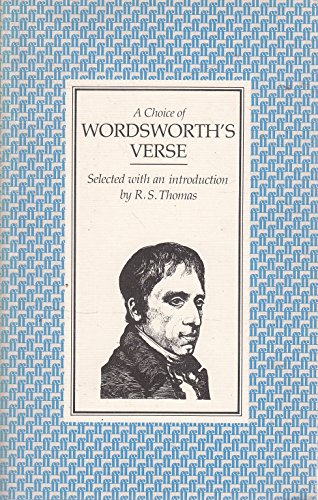 9780571092598: A Choice of Wordsworth's Verse