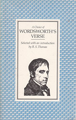 9780571092598: Choice of Wordsworth's Verse