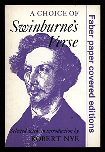 9780571092611: A Choice of Swinburne's Verse