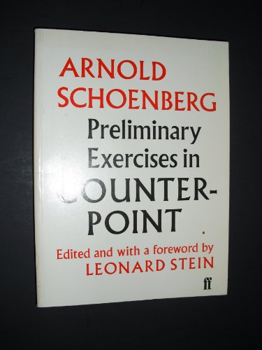 9780571092758: Preliminary Exercises in Counterpoint