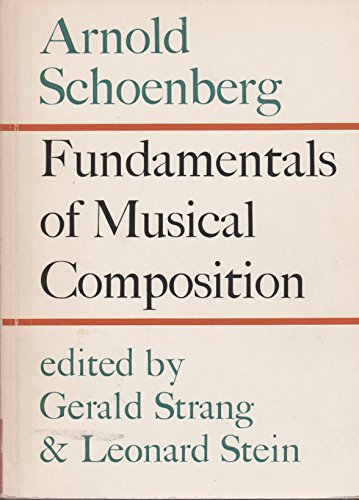 Beispielbild fr Fundamentals of Musical Composition zum Verkauf von M & M Books