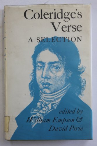 Coleridge's verse: A selection; (9780571093434) by Coleridge, Samuel Taylor