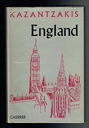 England: a travel journal, (9780571095957) by Kazantzakis, Nikos