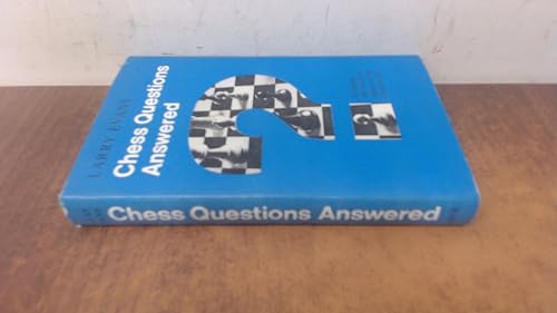 Beispielbild fr Chess questions answered: including the ten best games of the modern era zum Verkauf von Books From California