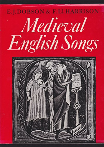 Medieval English Songs - EJ Dobson And FL Harrison: 9780571098415 ...