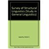 Beispielbild fr Survey of Structural Linguistics (Study in General Linguistics) zum Verkauf von medimops